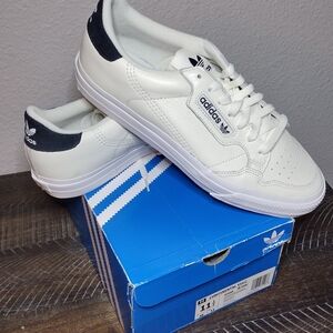 Adidas Continental Vulc Off White Leather Athletic